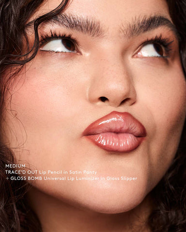 Trace'd Out Longwear Waterproof Pencil Lip Liner — Satin Panty