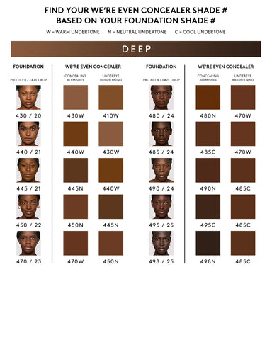 We're Even Hydrating Longwear Concealer — 485C