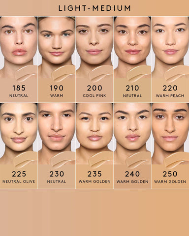 Soft'lit Naturally Luminous Longwear Foundation — 250