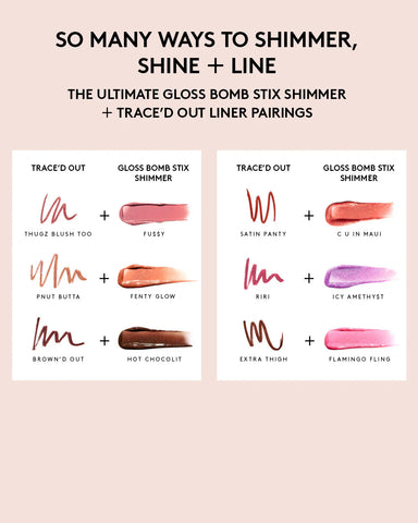 Gloss Bomb Stix High-Shine Gloss Stick — Shimmering Hot Chocolit