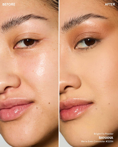Bright Fix Instant Brightening + Blurring Powder — Banana