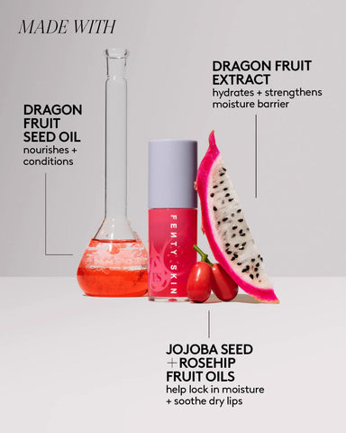 Fenty Treatz Hydrating + Strengthening Lip Oil — Dragon Fruit