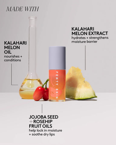 Fenty Treatz Hydrating + Strengthening Lip Oil — Kalahari Melon