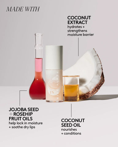 Fenty Treatz Hydrating + Strengthening Lip Oil — Coconut