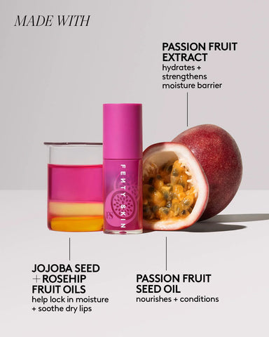 Fenty Treatz Hydrating + Strengthening Lip Oil — Passion Fruit