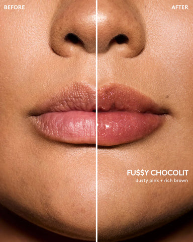 Gloss Bomb Swirl Twisted Lip Luminizer — Fu$$y Chocolit